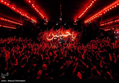 عزاداری شب اول محرم درهیئت ریحانه الحسین (ع)