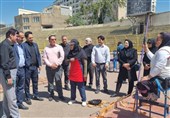 بازدید رئیس کمیته پارالمپیک از اردوی تیم‌ ملی پارادوومیدانی بانوان