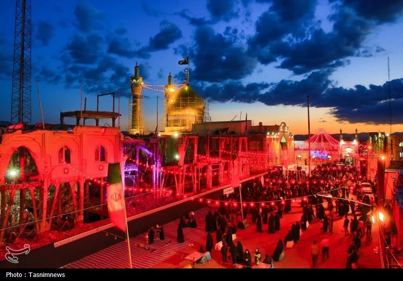 بیرق عزا بر فراز پایتخت شور و شعور/آغاز فصل دلدادگی زنجانیها حسینیه تسنیم ,