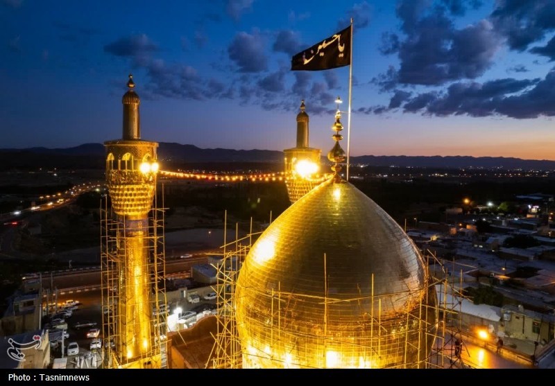 بیرق عزا بر فراز پایتخت شور و شعور/آغاز فصل دلدادگی زنجانیها حسینیه تسنیم ,