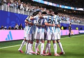 تصاویر منتخب دیدار آرژانتین و الجزایر
