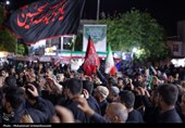 سوگواری مردم بوشهر در سوگ سالار و سرور شهیدان امام حسین (ع) در اجتماع شبانه