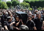 مراسم تشییع پیکر بهروز رضوی