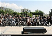مراسم تشییع پیکر بهروز رضوی