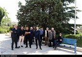 مراسم تشییع پیکر بهروز رضوی