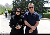 مراسم تشییع پیکر بهروز رضوی