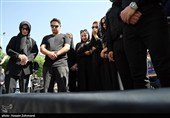 مراسم تشییع پیکر بهروز رضوی
