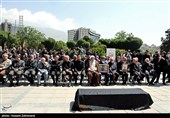 مراسم تشییع پیکر بهروز رضوی