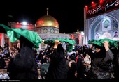 عزاداری سنتی شب اول و دوم محرم در «حسینیه حرم»