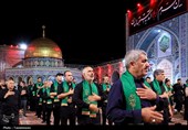 عزاداری سنتی شب اول و دوم محرم در «حسینیه حرم»