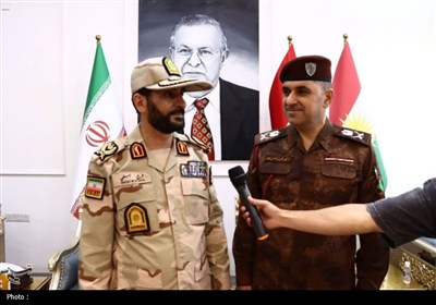 هم‌افزایی فرماندهان مرزبانی ایران و عراق/ تسهیل تردد زائران اربعین