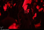 عزاداری شب سوم محرم در میدان تجریش