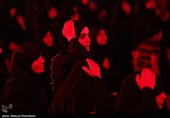 عزاداری شب سوم محرم در میدان تجریش
