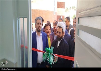 همراه سرای بیمارستان امام خمینی دهدشت افتتاح شد+تصاویر