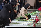 آئین غبارروبی و عطرافشانی مزار شهدای اقتدار و رمضان در تبریز