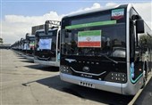 110 اتوبوس برای انتقال عزاداران  رهبر شهید در سمنان به خط شد