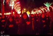 مراسم عزاداری دهه اول  محرم در موکب عزیزم حسین (ع) شیراز