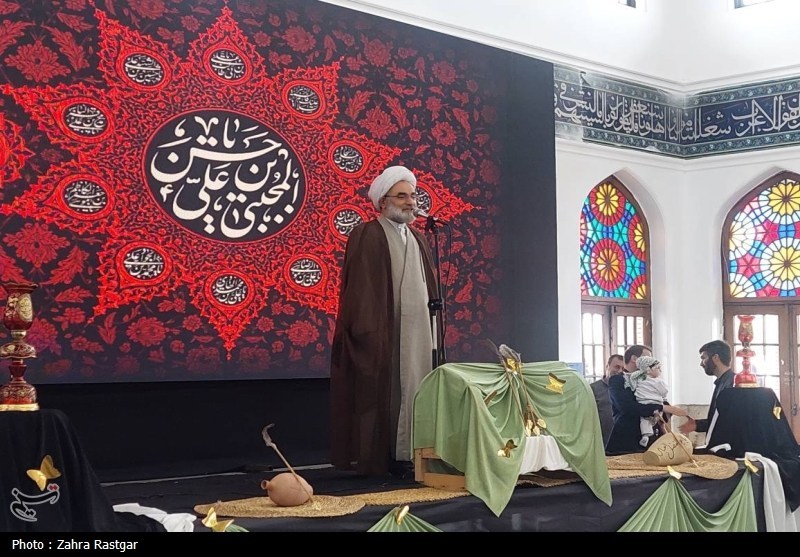 حسینیه تسنیم , شیرخوارگان حسینی , اخبار رشت ,