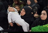 اجتماع باشکوه شیرخوارگان حسینی در یاسوج