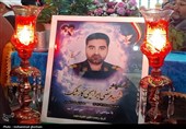 مراسم سالگرد شهادت سرهنگ دوم پاسدار مرتضی‌ ابراهیمی‌کارشک