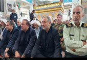 مراسم سالگرد شهادت سرهنگ دوم پاسدار مرتضی‌ ابراهیمی‌کارشک