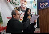 مراسم سالگرد شهادت سرهنگ دوم پاسدار مرتضی‌ ابراهیمی‌کارشک