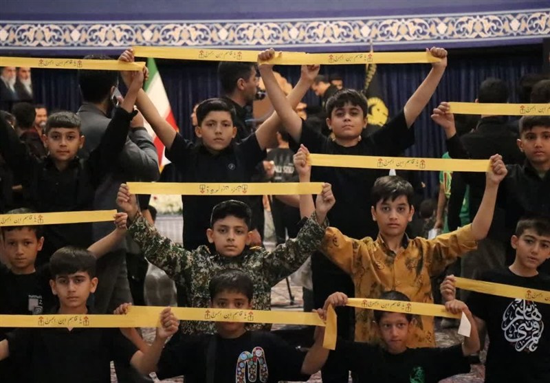 مشهد مقدس , اخبار مشهد , خراسان رضوی , دانش آموزان , اخبار استان خراسان رضوی , آستان قدس رضوی , آموزش و پرورش , ماه محرم , امام رضا (ع) , حرم امام رضا(ع) , حسینیه تسنیم , 