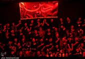 عزاداری ورزشکاران زورخانه ای و کشتی پهلوانی در قم