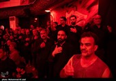 عزاداری ورزشکاران زورخانه ای و کشتی پهلوانی در قم