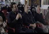 عزاداری اهالی فرهنگ و هنر در تکیه هنرپندان