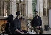 عزاداری اهالی فرهنگ و هنر در تکیه هنرپندان