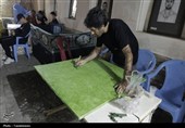 عزاداری اهالی فرهنگ و هنر در تکیه هنرپندان