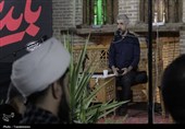 عزاداری اهالی فرهنگ و هنر در تکیه هنرپندان