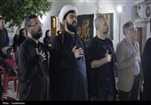 عزاداری اهالی فرهنگ و هنر در تکیه هنرپندان