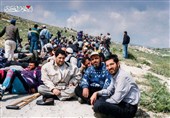تصاویر تازه منتشر شده از «حاج رمضان» در کنار فرماندهان فلسطینی