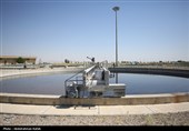 بازدید خبرنگاران همدان از تصفیه خانه فاضلاب همدان