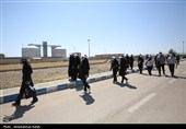 بازدید خبرنگاران همدان از تصفیه خانه فاضلاب همدان