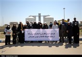 بازدید خبرنگاران همدان از تصفیه خانه فاضلاب همدان