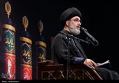 اولین شب مراسم عزاداری ماه محرم در جوار محل عروج ملکوتی قائد شهید انقلاب اسلامی