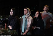 تماشای فوتبال ایران بلژیک در بوستان مریم مقدس