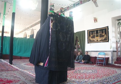 «عماری» بشرویه؛ هودج آسمانی حضرت زهرا(س) در روایت ماندگار عاشورا+ عکس