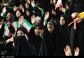 اجتماع بزرگ دخترانه "من دختر حسینم" در زنجان 