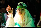 اجتماع بزرگ دخترانه "من دختر حسینم" در زنجان 