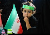 اجتماع بزرگ دخترانه "من دختر حسینم" در زنجان 