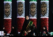 اجتماع بزرگ دخترانه "من دختر حسینم" در زنجان 
