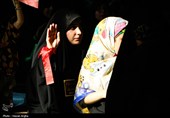 اجتماع بزرگ دخترانه "من دختر حسینم" در زنجان 