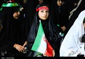 اجتماع بزرگ دخترانه "من دختر حسینم" در زنجان 