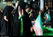 اجتماع بزرگ دخترانه "من دختر حسینم" در زنجان 