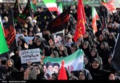 مراسم عزاداری یوم العطش در همدان
