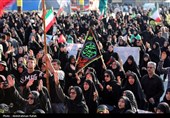 مراسم عزاداری یوم العطش در همدان